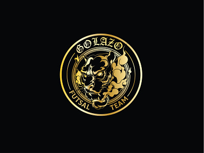 GOLAZO Futsal Team Logo blackletter football futsal logo design logo design branding nike soaring sport team sports tiger head tiger illustration tiger king tiger logo tiger mascot
