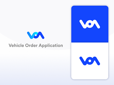 VoA Logo bank banking branding logo vector
