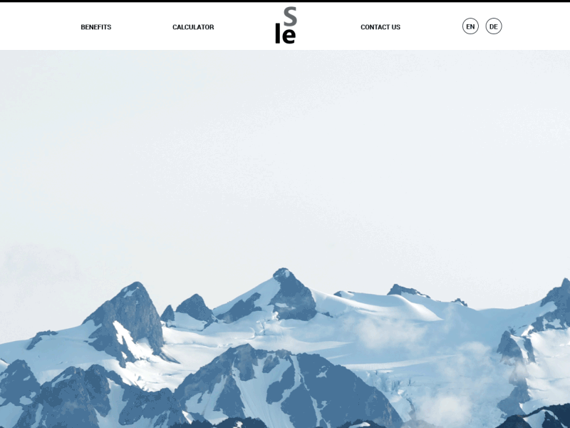 Simple Step aftereffects design inspiration minimalism mountain simple step ui ux web