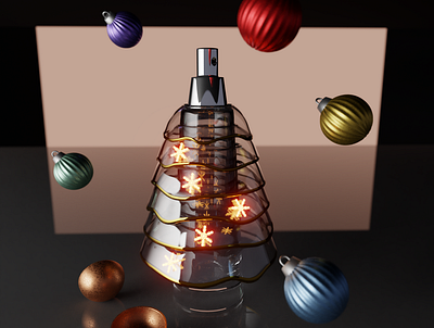 merry christmas 3d 3d blender graphic design merry christmas