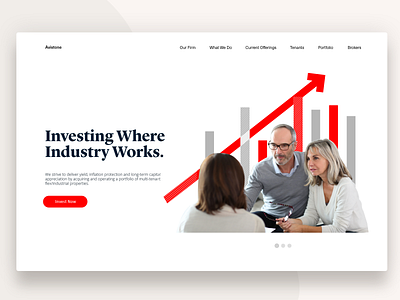 Hero Image Exploration branding business clean corporate corporate identity design finance illustration investment lifestyle responsive design responsive website simple design svg svg animation typogaphy ui vector