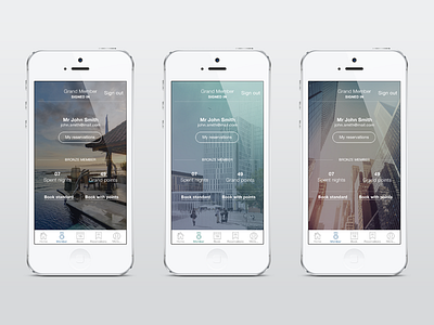 member view hotel ios member mobile profile