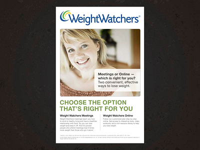Meetings Poster | WeighWatcher.com