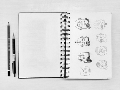 Sketching art artist black character clean concept design doodle drawing graphic graphic design illustration illustrator minimal simple sketch sketchbook