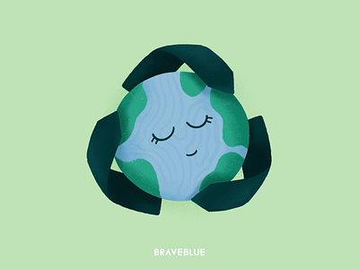 Reduse Reuse Recycle art character character design concept cute design digital drawing dribbble earth graphic design green illustration illustrator nature poster recycle reduse reuse sustainable