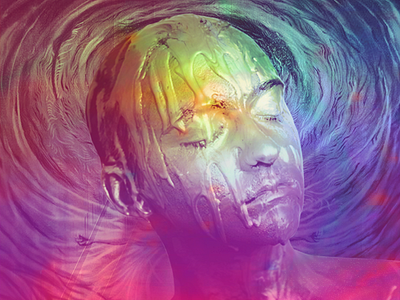 Imagination is boundless art artwork boundless design digitalart editing flowing illustration imagination imagine inside introspection lost mind wonders mindful photoshop pink hair psychedelic selfanalysis soulsearching