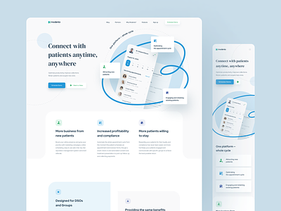 Patient communication platform mobile adaptation