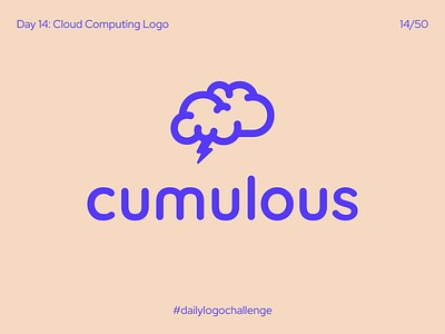 Cloud Computing Logo brain brainstorm branding cloud computing dailylogochallenge digital digital illustration icon illustration lightning logo mark mind thunder