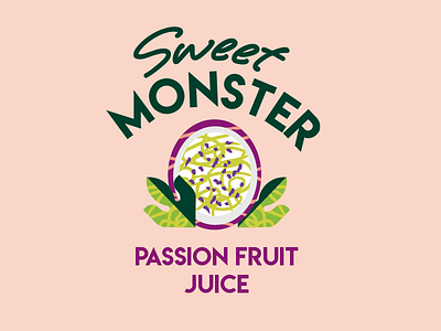 passion fruit food fruit illustration juice packaging passion fruit sweet tropical fruit