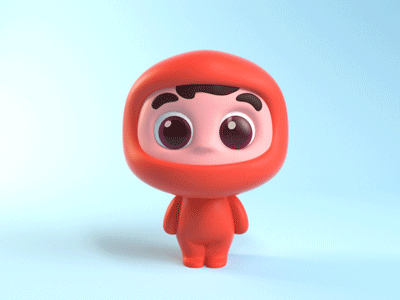 Ninja small soldier c4d