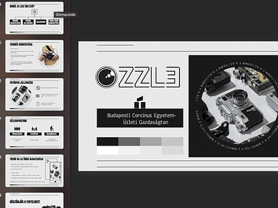OZZLE logó + projekt