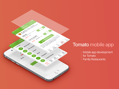 TOMATO android application design interface ios mobileapp mobileapplication