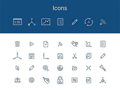 Icons design