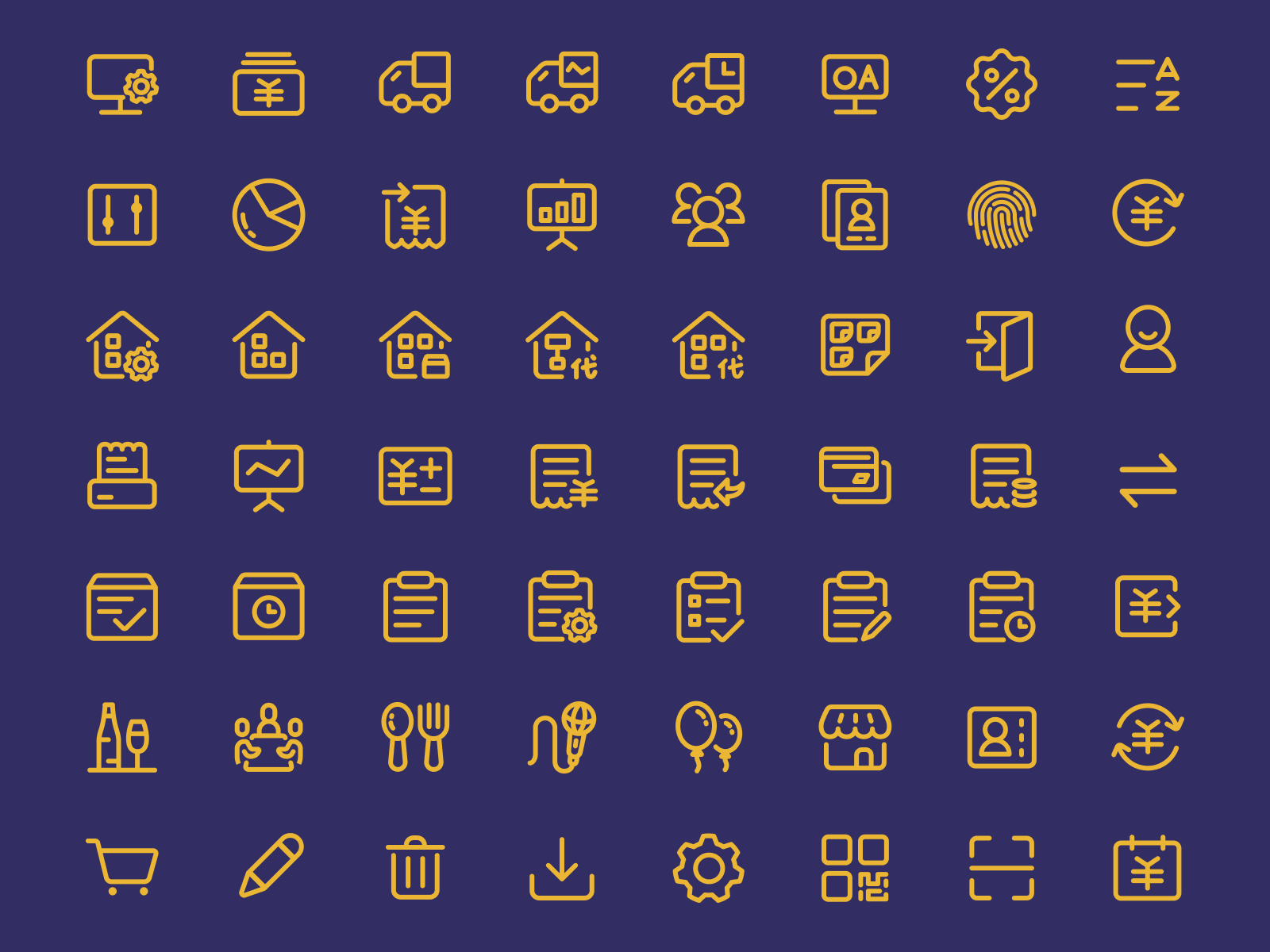 Line Icons by Tongkun on Dribbble