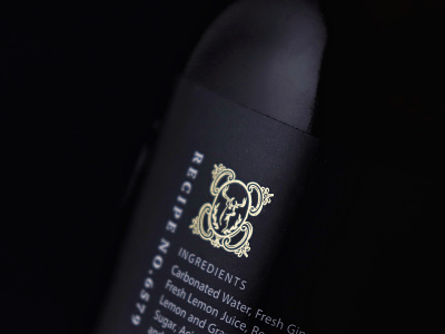 Gunsberg Label black branding design font illustration typography