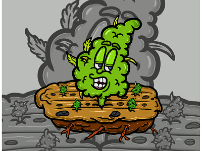 Weed Bud Cartoon - Weed Bud Garden