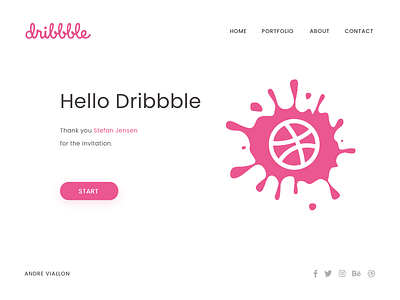 Hello Dribbble