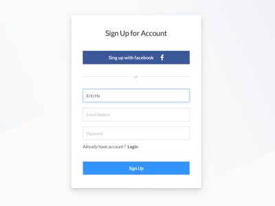 Dailyui   Day  1 Sign Up