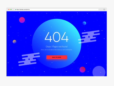 Dailyui Day 8 404 Page 404 page daily ui