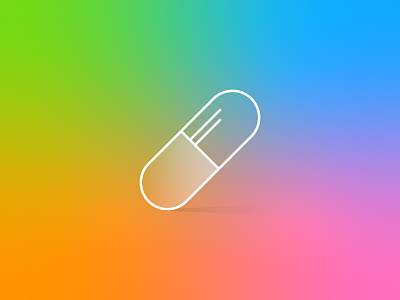 Pills graphic design illustrator vector
