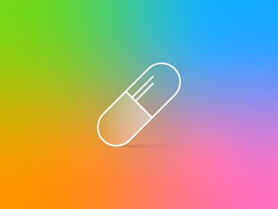 Pills graphic design illustrator vector