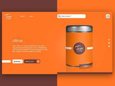 Tea website 2 branding design graphic design ui ux web webdesign website website design