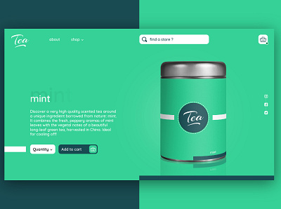 Tea website 4 branding design graphic design ui ux web webdesign website website design