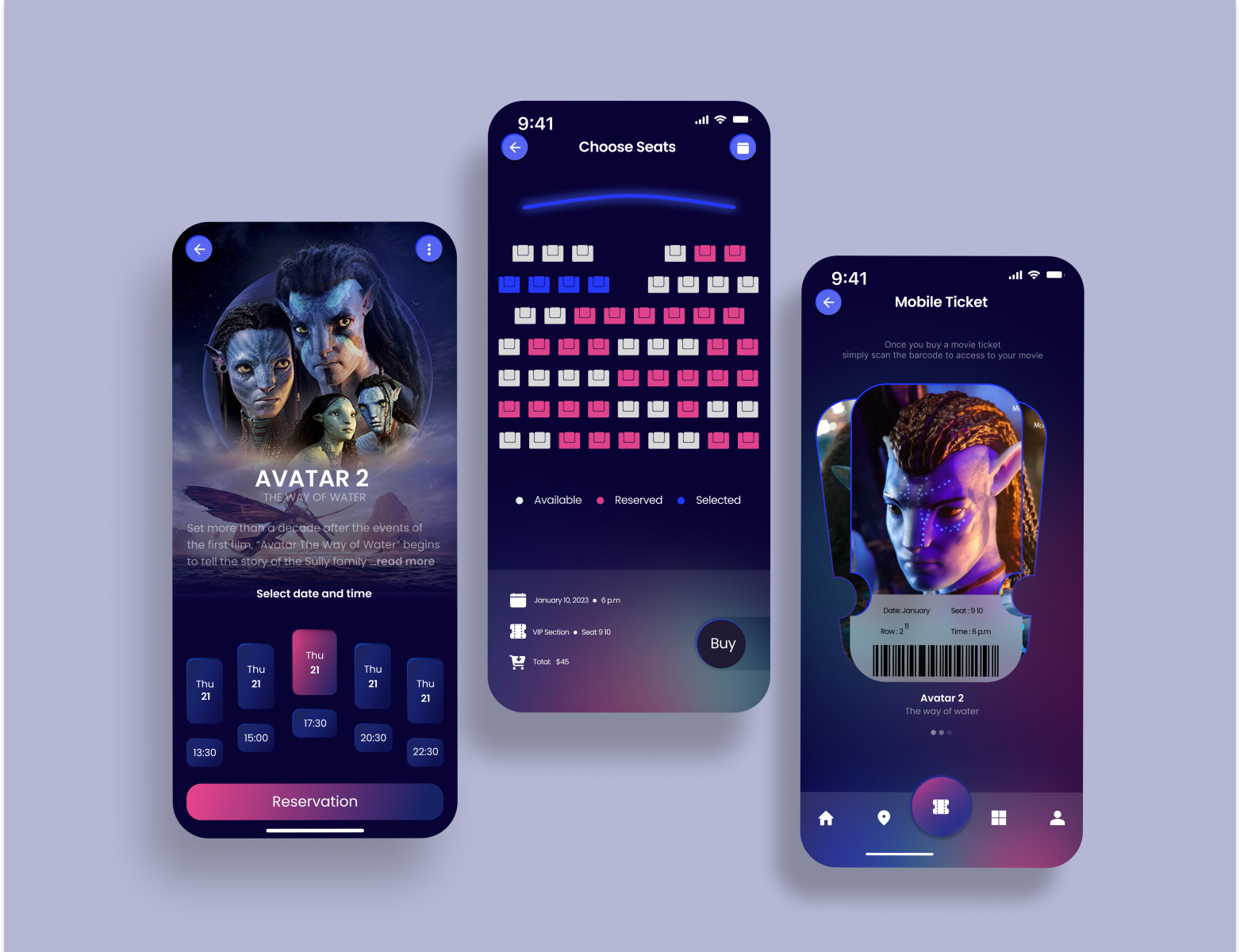 cinema-app-by-zarina-on-dribbble