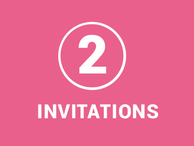 2 Dribbble Invites