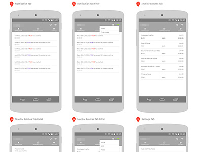 Mobile App Wireframe