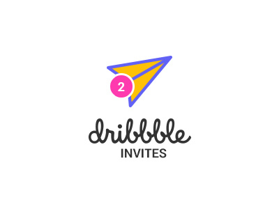 2 Dribbble Invites dribbble invite invites
