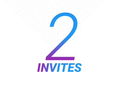 2 Invites Available. dribbble invitation invite
