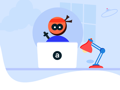 Ninja Developer - Header Illustration