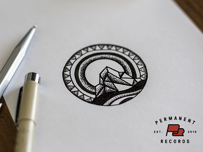 Permanent Records - Sketch beatles design illustration lyrics mountain permanent records process sketch song sun tattoo
