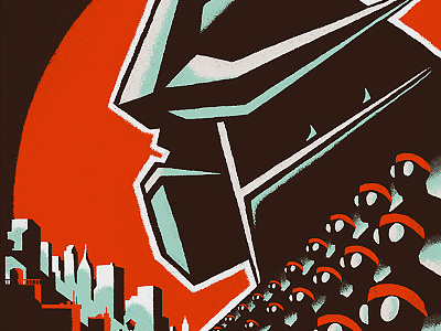 Super Precious "Impolitic" - Enlist foot clan illustration poster show shredder superprecious tmnt