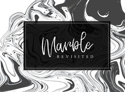 Marble. Revisited#01 app branding design font graphic design illustration logo ui ux vector