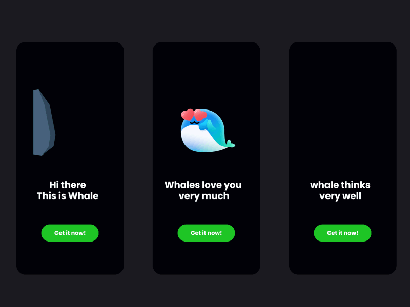 Whale stickers for you on BestChat 🥰 animation graphic design motion graphics