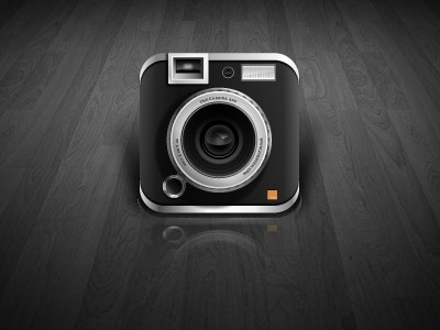 Camera App Icon ai design icon illustrator work