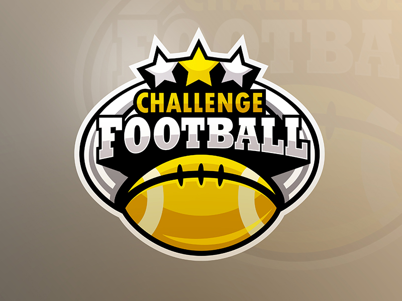 Football logo by Re2deer🌿 on Dribbble