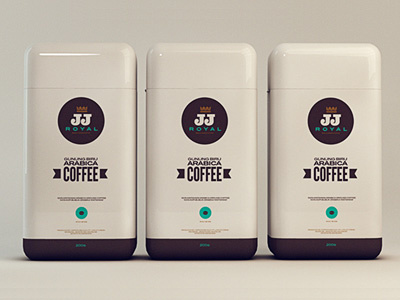 JJ Royal - Pitch coffee packaging