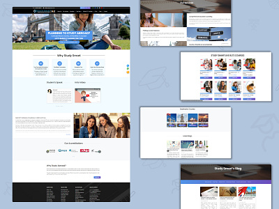 Study Smart app branding design education website graphic design html illustration logo typography ui ux vector web web development website design