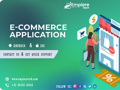 E-commerce website or Mobile App!