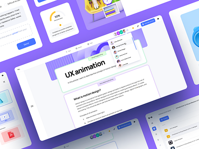 UX/UI design for EdTech company Grow Heads