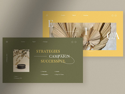 Estica - Creative Digital Campaign #2 app branding design graphic design illustration logo typography ui ux vector