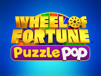 Wheel of Fortune Puzzle Pop Title Treatment