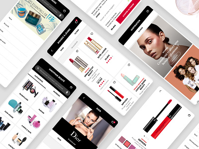 Sephora — App app beauty beauty app brand cards design inspiration mobile mobile app mobile ui pdp plp product list page product page sephora ui user interface