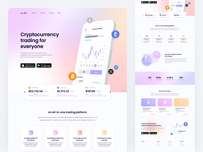 Crypto Landing Page