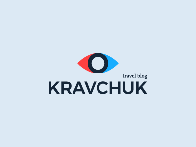 Travel Blog Logo blog compass eye geo journey kravchuk location logo logotype pin sign travel