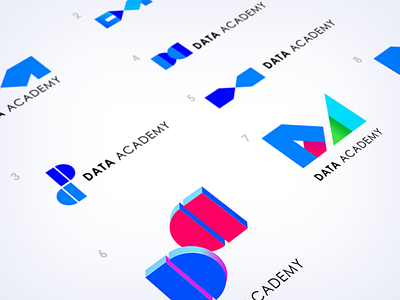 Data Academy Logo branding data academy logo