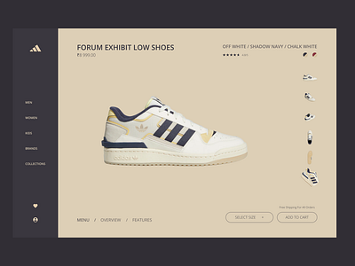 Adidas Product Page (Re-design)